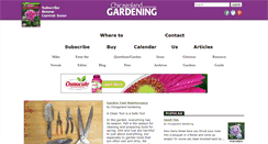 Desktop Screenshot of chicagolandgardening.com