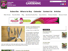 Tablet Screenshot of chicagolandgardening.com